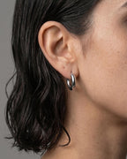 THICK HOOP | Stainless Steel Earring | Industrial Rave Jewellery
