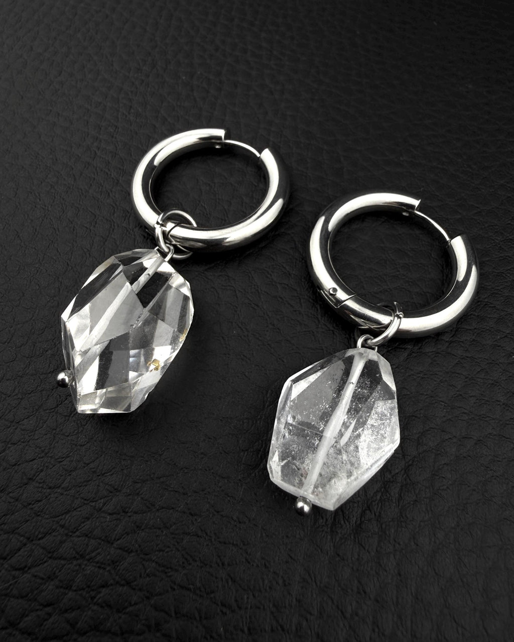 CRYSTALCORE | Handmade Stainless Steel Earring | Industrial Rave Jewellery