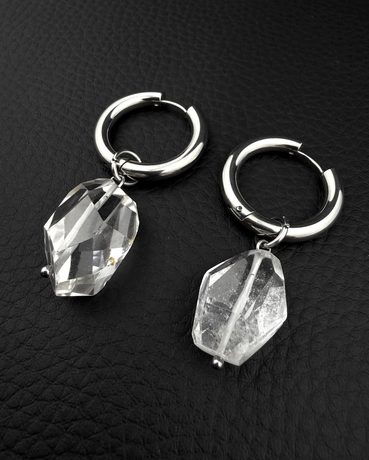CRYSTALCORE | Handmade Stainless Steel Earring | Industrial Rave Jewellery