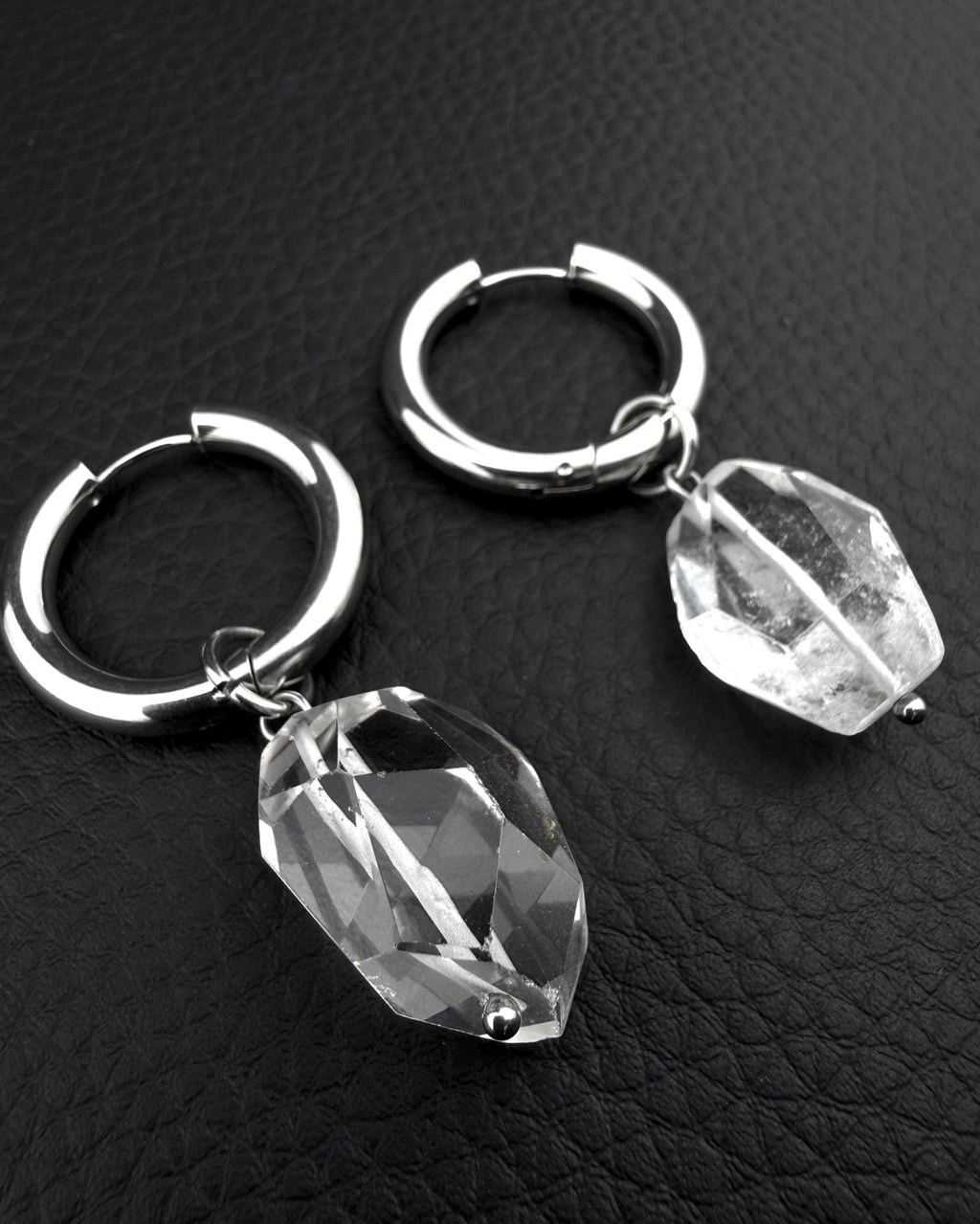 CRYSTALCORE | Handmade Stainless Steel Earring | Industrial Rave Jewellery