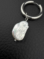 PEARLCORE | Handmade Stainless Steel Earring | Industrial Rave Jewellery