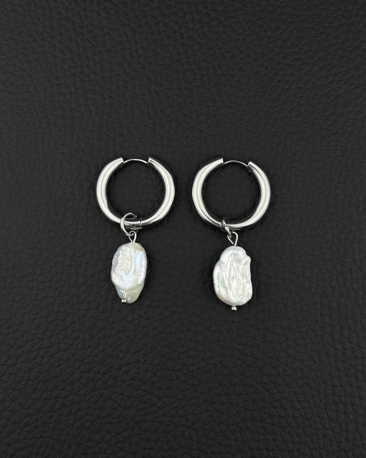 PEARLCORE | Handmade Stainless Steel Earring | Industrial Rave Jewellery