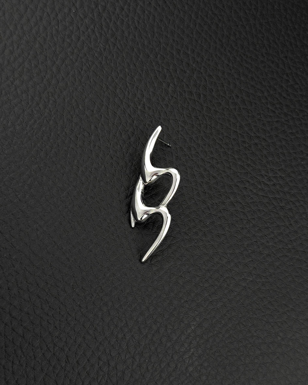 DOUBLE ARC | Stainless Steel Earring | Industrial Rave Jewellery