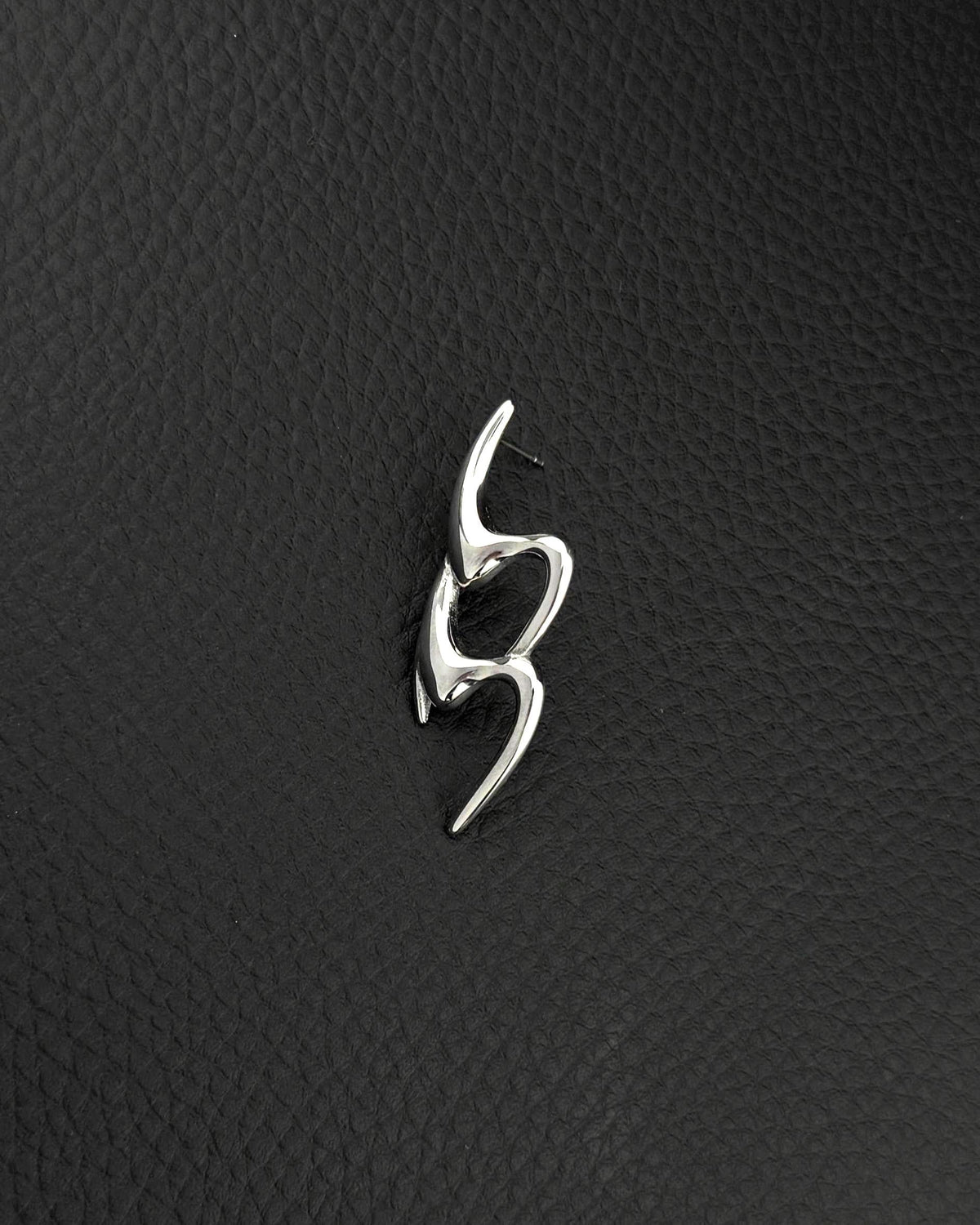 DOUBLE ARC | Stainless Steel Earring | Industrial Rave Jewellery