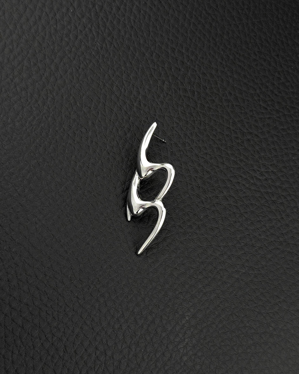 DOUBLE ARC | Stainless Steel Earring | Industrial Rave Jewellery