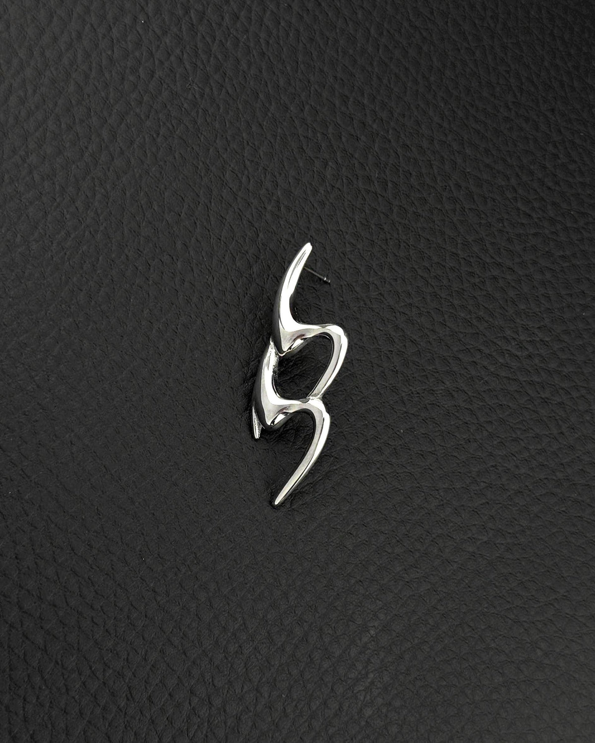 DOUBLE ARC | Stainless Steel Earring | Industrial Rave Jewellery