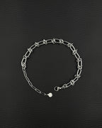 ITS COMPLICATED | Handmade Stainless Steel Bracelet | Industrial Rave Jewellery