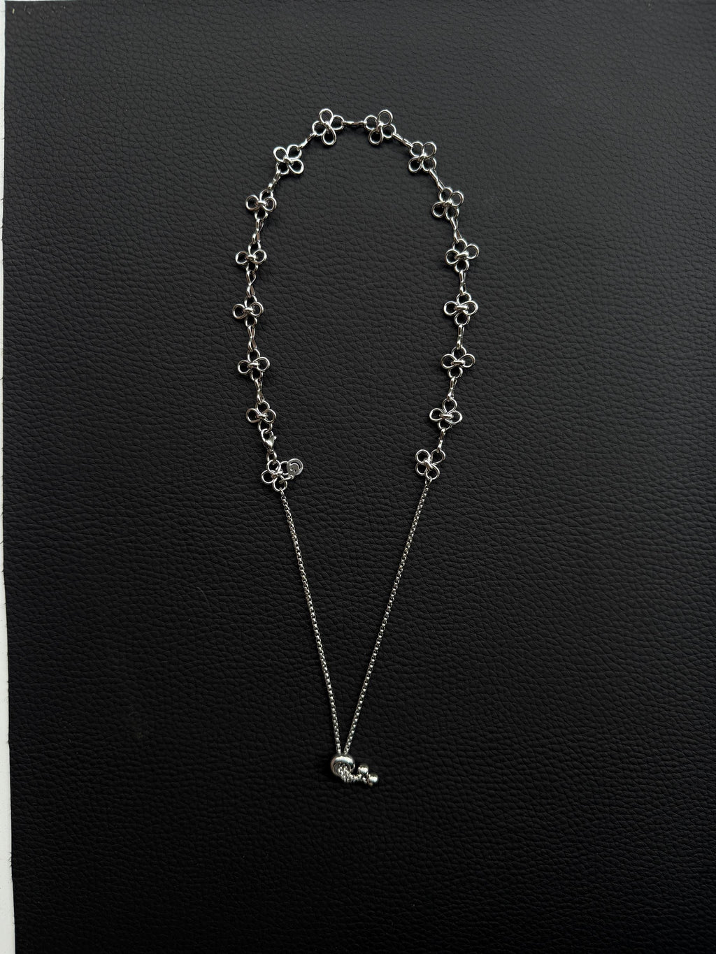 FLOWERS | Handmade Stainless Steel Necklace | Industrial Rave Jewellery