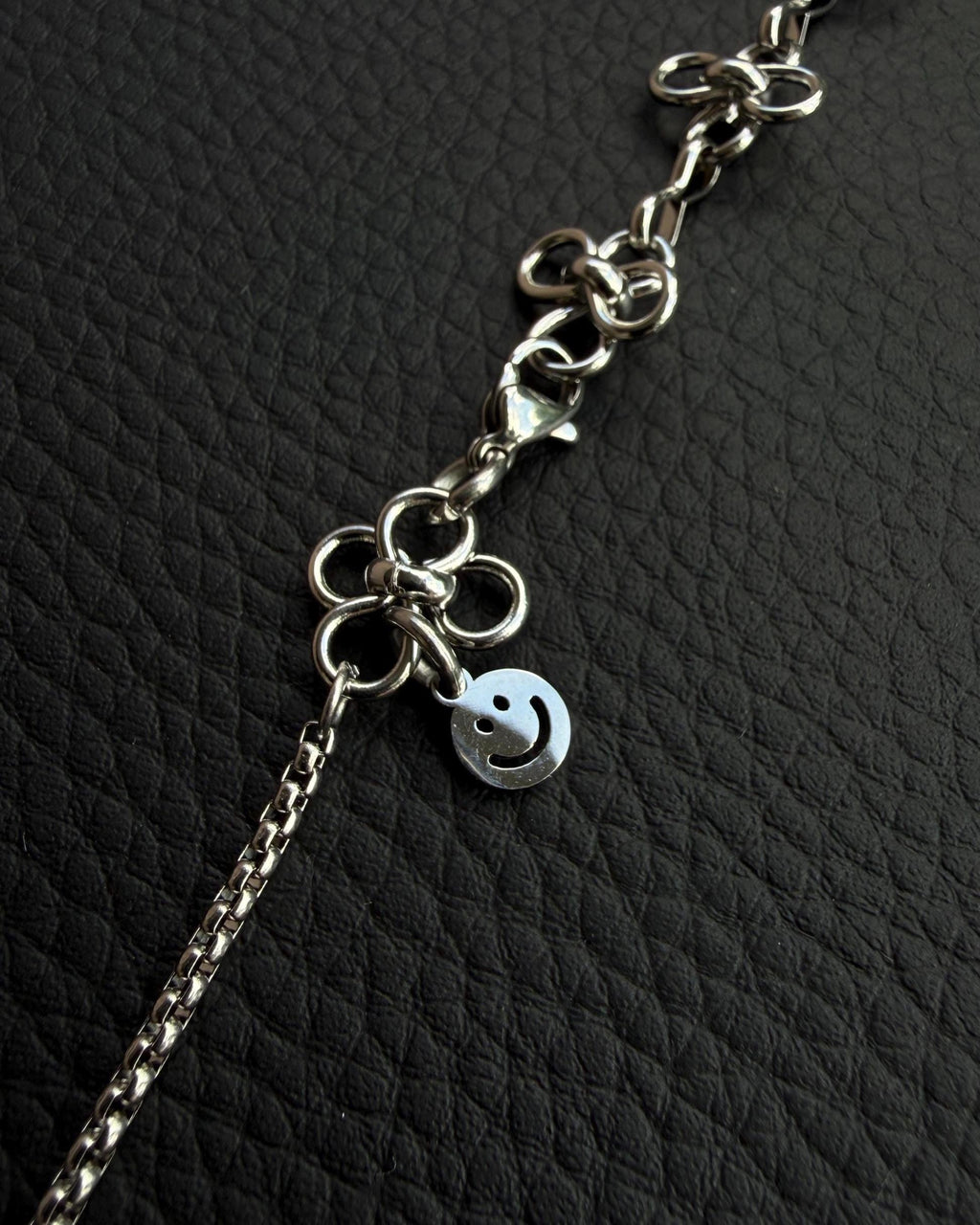 FLOWERS | Handmade Stainless Steel Necklace | Industrial Rave Jewellery