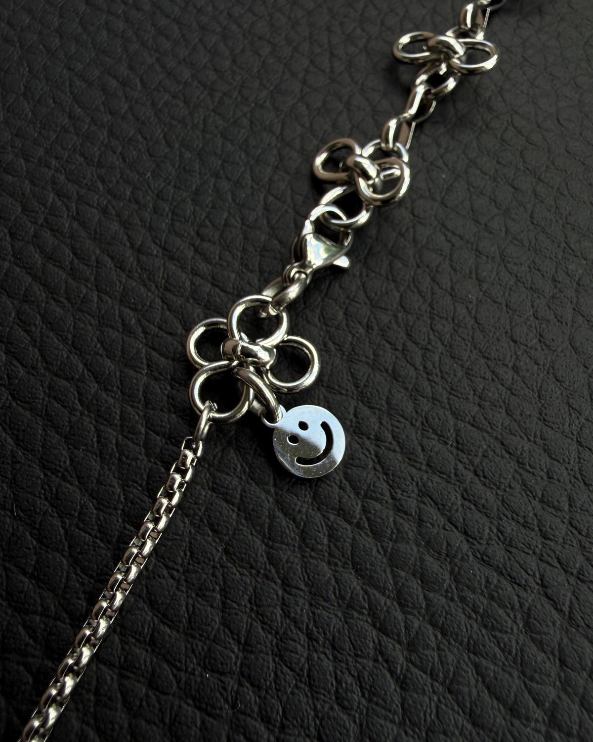 FLOWERS | Handmade Stainless Steel Necklace | Industrial Rave Jewellery