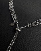 Y2K | Handmade Stainless Steel Necklace | Industrial Rave Jewellery