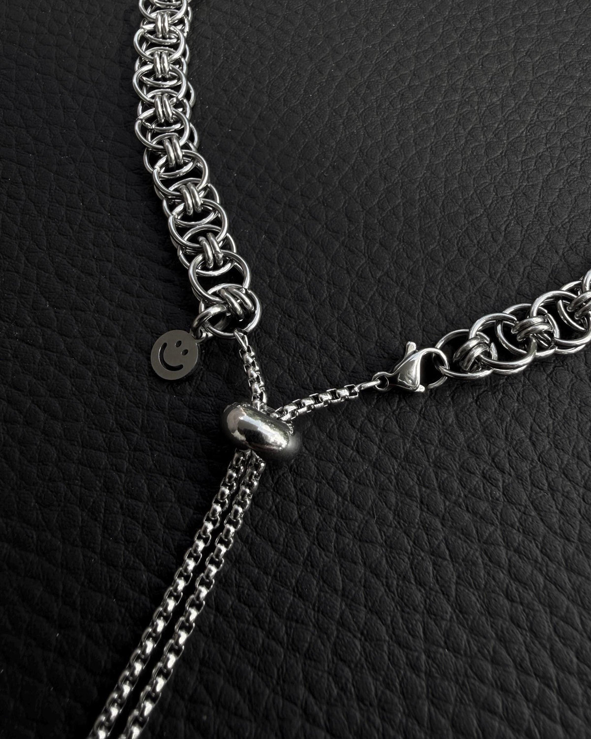 Y2K | Handmade Stainless Steel Necklace | Industrial Rave Jewellery
