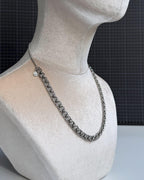 Y2K | Handmade Stainless Steel Necklace | Industrial Rave Jewellery