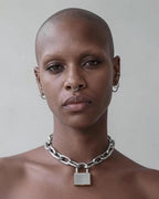 JEALOUSY | Handmade Stainless Steel Chain | Industrial Rave Necklace