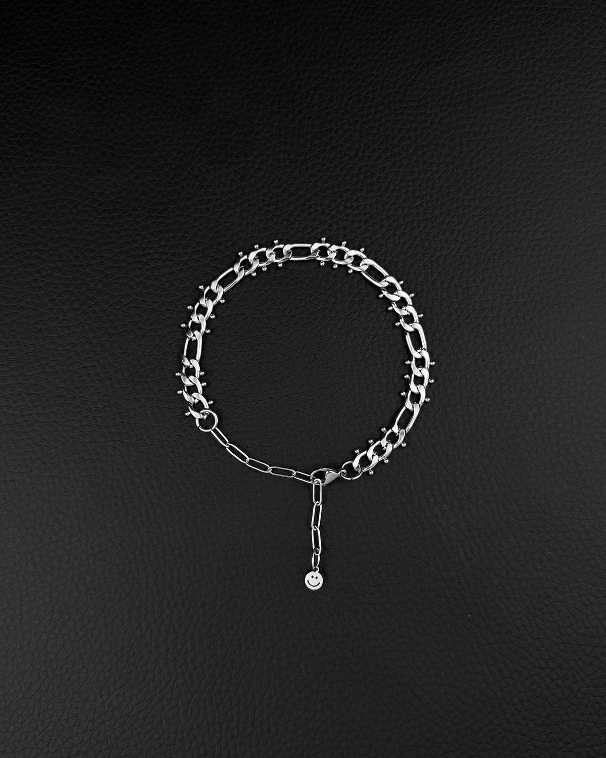 LITTLE BALLS | Handmade Stainless Steel Bracelet | Industrial Rave Jewellery