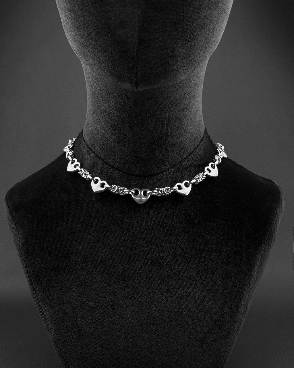 HEARTED YOU | Handmade Stainless Steel Heart Necklace | Rave Jewellery