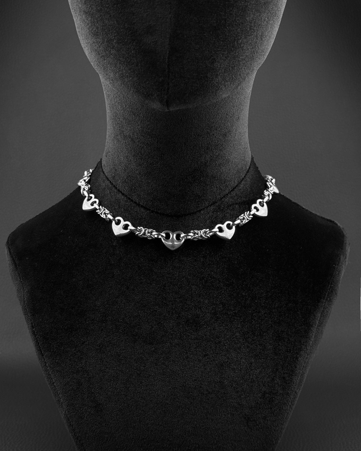 HEARTED YOU | Handmade Stainless Steel Heart Necklace | Rave Jewellery