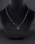 NEO TRIBAL (Pride Special) | Handmade Stainless Steel Necklace | Rave Jewelry | Rainbow finish