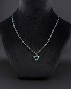 NEO TRIBAL (Pride Special) | Handmade Stainless Steel Necklace | Rave Jewelry | Rainbow finish