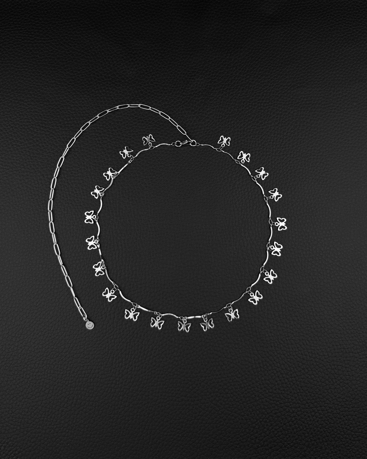 BUTTERFLIES | Handmade Stainless Steel Necklace | Rave Jewellery