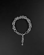 CHAINMAILLE | Handmade Stainless Steel Bracelet | Industrial Rave Jewellery