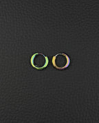 SMALL HOOP (Pride special) | Stainless Steel Earring | Industrial Rave Jewellery