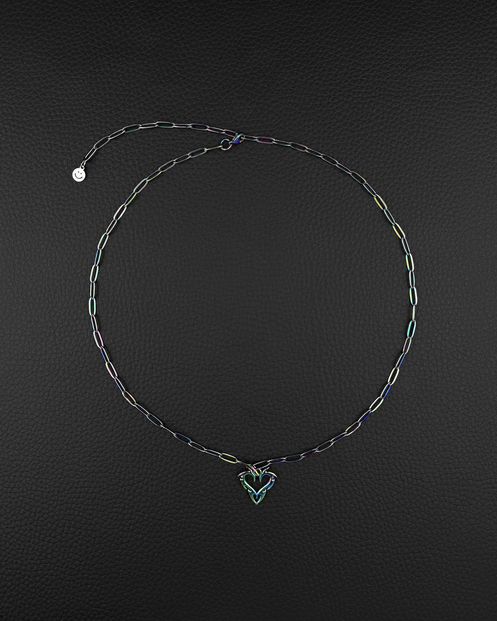 NEO TRIBAL (Pride Special) | Handmade Stainless Steel Necklace | Rave Jewelry | Rainbow finish
