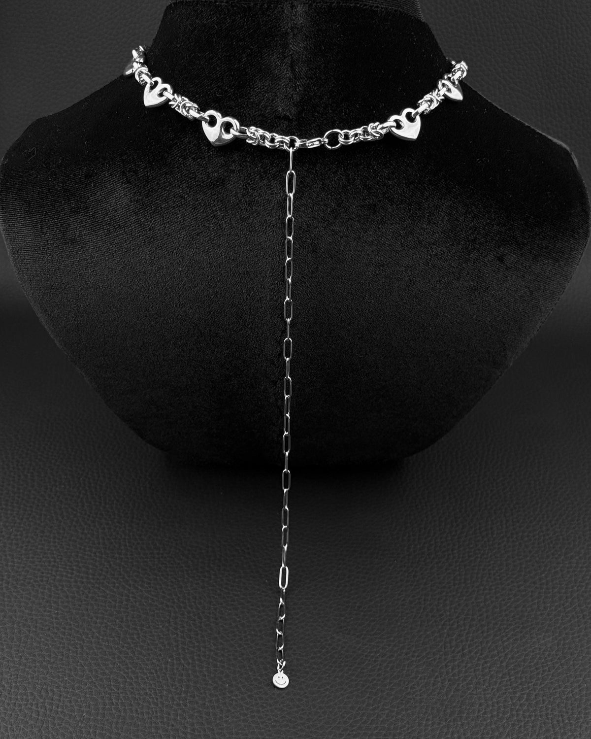 HEARTED YOU | Handmade Stainless Steel Heart Necklace | Rave Jewellery