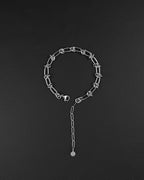 ITS COMPLICATED | Handmade Stainless Steel Bracelet | Industrial Rave Jewellery