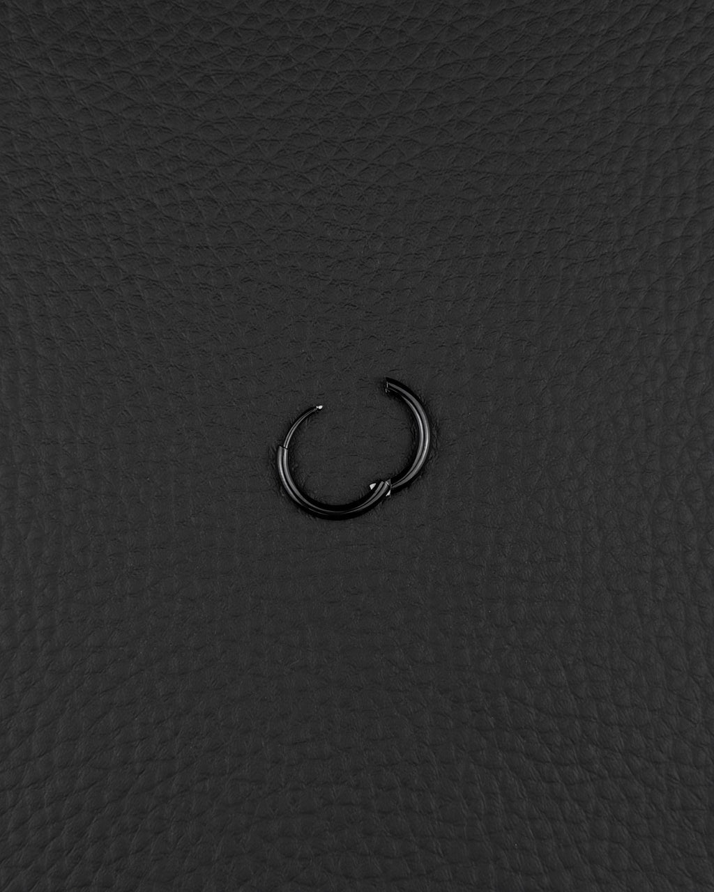 SMALL HOOP (Black, 16mm) | Stainless Steel Earring | Rave Jewellery
