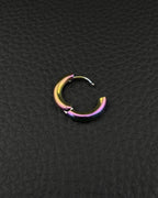 SMALL HOOP (Pride special) | Stainless Steel Earring | Industrial Rave Jewellery