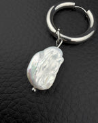 PEARLCORE | Handmade Stainless Steel Earring | Industrial Rave Jewellery