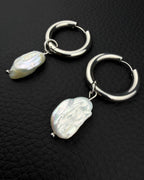 PEARLCORE | Handmade Stainless Steel Earring | Industrial Rave Jewellery
