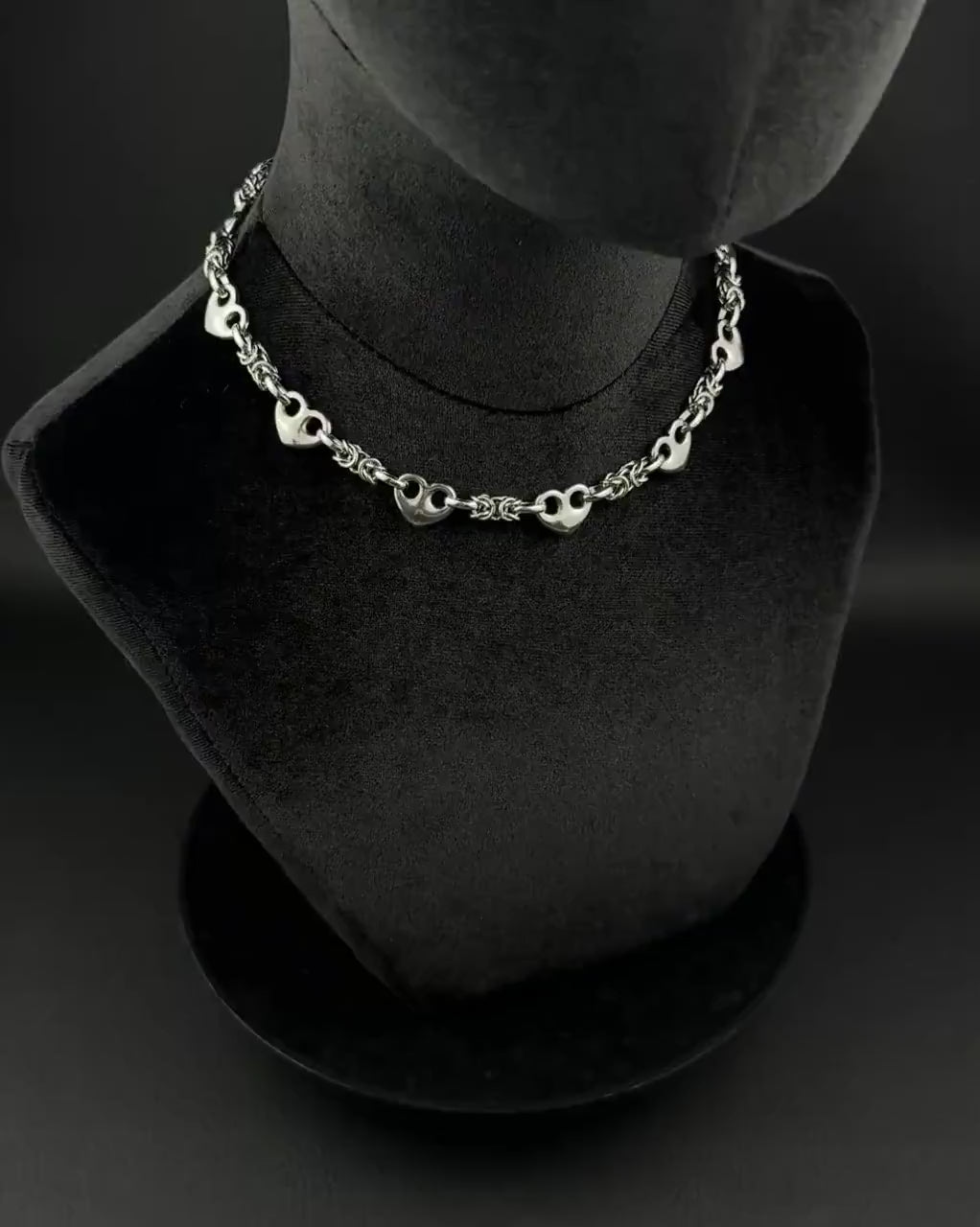 HEARTED YOU | Handmade Stainless Steel Heart Necklace | Rave Jewellery