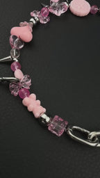 KAWAII | Handmade Stainless Steel Necklace | Industrial Rave Jewellery