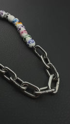 UNIQUE | Handmade Stainless Steel Necklace | Industrial Rave Jewellery