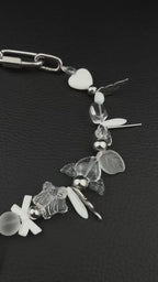 KAWAII | Handmade Stainless Steel Necklace | Industrial Rave Jewellery